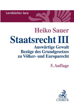 Staatsrecht III von Sauer,  Heiko