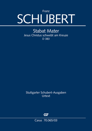 Stabat Mater (Klavierauszug) von Schubert,  Franz