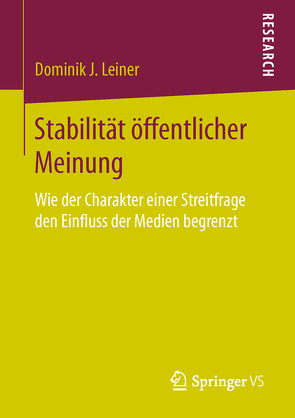 Stabilität öffentlicher Meinung von Leiner,  Dominik J.