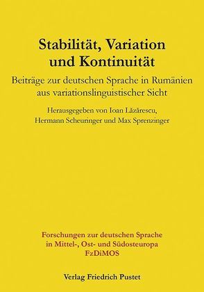 Stabilität, Variation und Kontinuität von Blahak,  Boris, Brenner,  Koloman, Lazarescu,  Ioan, Meier,  Jörg, Scheuringer,  Hermann, Sprenzinger,  Max