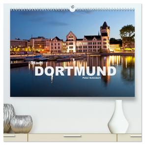 Stadt Dortmund (hochwertiger Premium Wandkalender 2024 DIN A2 quer), Kunstdruck in Hochglanz von Schickert,  Peter