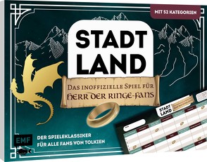 Stadt, Land, das inoffizielle Spiel für Herr der Ringe-Fans – Der Spieleklassiker für alle Fans von Tolkien