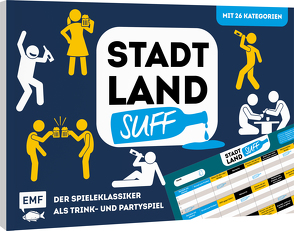 Stadt, Land, Suff – Der Spieleklassiker als Trink- und Partyspiel