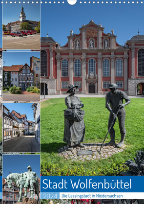 Stadt Wolfenbüttel (Wandkalender 2024 DIN A3 hoch), CALVENDO Monatskalender von Gierok-Latniak,  Steffen