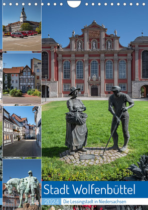 Stadt Wolfenbüttel (Wandkalender 2024 DIN A4 hoch), CALVENDO Monatskalender von Gierok-Latniak,  Steffen