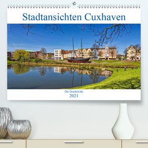 Stadtansichten Cuxhaven (Premium, hochwertiger DIN A2 Wandkalender 2021, Kunstdruck in Hochglanz) von Thiemann / DT-Fotografie,  Detlef