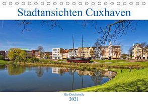 Stadtansichten Cuxhaven (Tischkalender 2021 DIN A5 quer) von Thiemann / DT-Fotografie,  Detlef