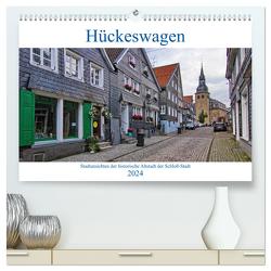 Stadtansichten Hückeswagen (hochwertiger Premium Wandkalender 2024 DIN A2 quer), Kunstdruck in Hochglanz von Thiemann / DT-Fotografie,  Detlef