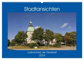 Stadtansichten Lüdenscheid, die Oberstadt (Wandkalender 2024 DIN A2 quer), CALVENDO Monatskalender von Thiemann,  Detlef