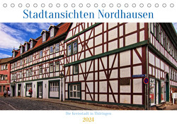 Stadtansichten Nordhausen (Tischkalender 2024 DIN A5 quer), CALVENDO Monatskalender von / Detlef Thiemann,  DT-Fotografie