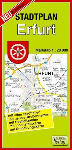 Stadtplan Erfurt