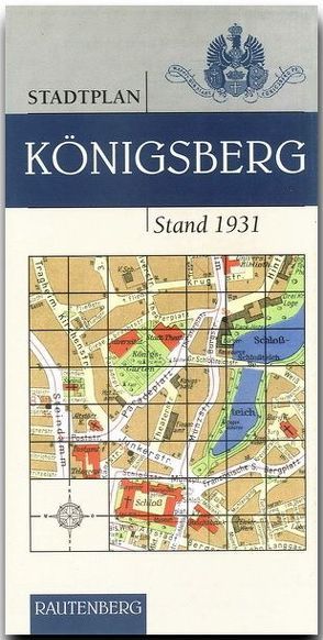 Stadtplan – KÖNIGSBERG – Stand 1931