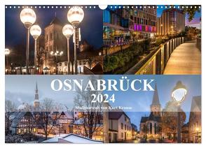 Stadtportrait Osnabrück (Wandkalender 2024 DIN A3 quer), CALVENDO Monatskalender von Krause,  Kurt