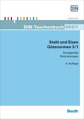 Stahl und Eisen – Gütenormen 3/1