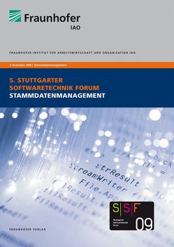 Stammdatenmanagement. von Kokemüller,  Jochen, Spath,  Dieter, Weisbecker,  Anette