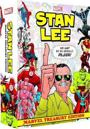 Stan Lee: Marvel Treasury Edition von Adams,  Neal, Althoff,  Gerlinde, Avison,  Al, Ayers,  Dick, Binder,  Jack, Brodsky,  Sol, Buscma,  John, Colan,  Gene, Davis,  Jack, Ditko,  Jack, Frisch,  Marc-Oliver, Goldberg,  Stan, Heck,  Don, John Sr.,  John, Kane,  Gil, Kirby,  Jack, Kronsbein,  Bernd, Lee,  Stan, Lieber,  Larry, Maneely,  Joe, Martin,  Marcos, Moebius, Odenthal,  Horus W., Pannor,  Stefan, Rösch,  Alexander, Steranko,  Jim, Strittmatter,  Michael, Syska,  Robert, Timm,  Bruce, Windsor-Smith,  Barry, Wood,  Wally