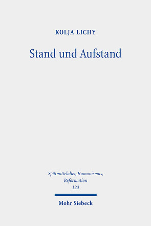 Stand und Aufstand von Lichy,  Kolja