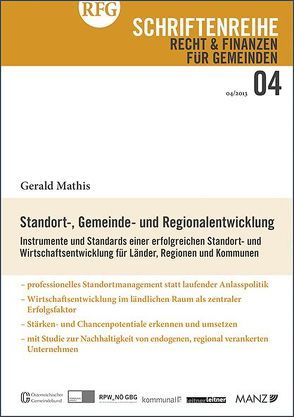 Standort-, Gemeinde- und Regionalentwicklung von Mathis,  Gerald