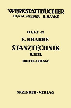 Stanztechnik von Krabbe,  E.