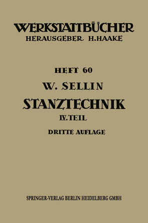 Stanztechnik von Sellin,  Walter