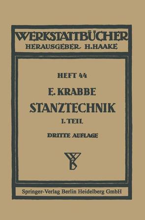 Stanztechnik von Krabbe,  Erich