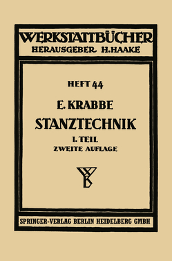 Stanztechnik von Krabbe,  Erich