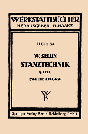 Stanztechnik von Sellin,  Walter