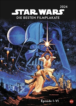 Star Wars Filmplakate Edition Kalender 2024