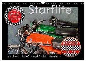 Starflite verkannte Moped Schönheiten (Wandkalender 2024 DIN A3 quer), CALVENDO Monatskalender von Laue,  Ingo