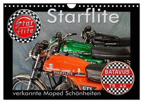 Starflite verkannte Moped Schönheiten (Wandkalender 2024 DIN A4 quer), CALVENDO Monatskalender von Laue,  Ingo