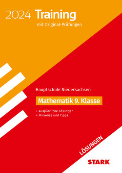 STARK Lösungen zu Original-Prüfungen und Training Hauptschule 2024 – Mathematik 9. Klasse – Niedersachsen