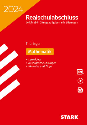 STARK Original-Prüfungen Realschulabschluss 2024 – Mathematik – Thüringen