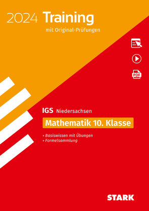 STARK Original-Prüfungen und Training – Abschluss Integrierte Gesamtschule 2024 – Mathematik 10. Klasse – Niedersachsen