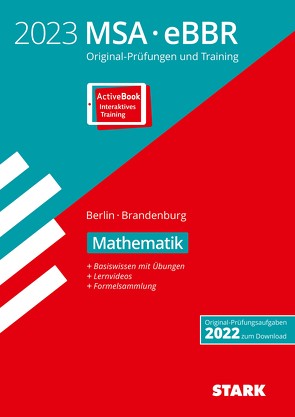 STARK Original-Prüfungen und Training MSA/eBBR 2023 – Mathematik – Berlin/Brandenburg