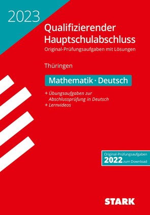 STARK Qualifizierender Hauptschulabschluss 2023 – Mathematik, Deutsch – Thüringen