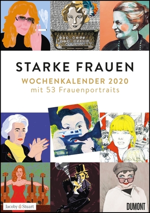 Starke Frauen Wochenkalender 2020 – Mit 53 Wochenblättern – Format 21,0 x 29,7 cm – Spiralbindung von DUMONT Kalenderverlag, Kranz,  Sabine, Ritter,  Annegret