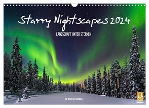 Starry Nightscapes 2024 (Wandkalender 2024 DIN A3 quer), CALVENDO Monatskalender von Nicholas Roemmelt,  Dr.