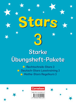 STARS – starke Übungshefte – Übungsheftpakete Deutsch und Mathematik – 3. Schuljahr