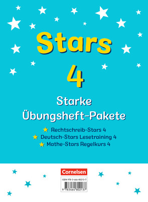 STARS – starke Übungshefte – Übungsheftpakete Deutsch und Mathematik – 4. Schuljahr