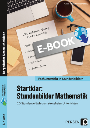 Startklar: 20 Stundenbilder Mathematik 5. Klasse von Arslan,  Cansu, Sandberg,  Heike