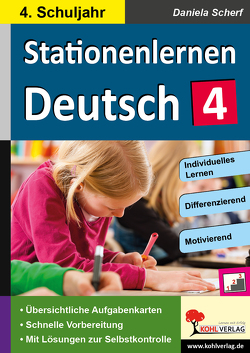 Stationenlernen Deutsch / Klasse 4 von Scherf,  Daniela