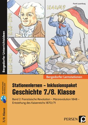 Stationenlernen Geschichte 7/8 Band 2 – inklusiv von Lauenburg,  Frank