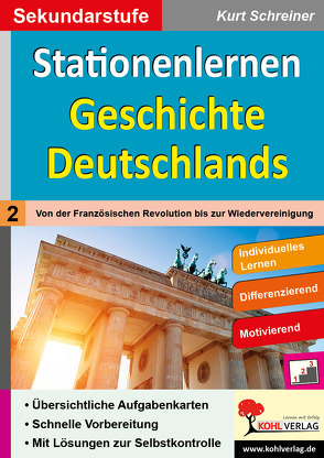 Stationenlernen Geschichte Deutschlands von Schreiner,  Kurt