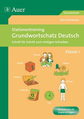 Stationentraining Grundwortschatz Deutsch 1 von Demleitner,  Silke