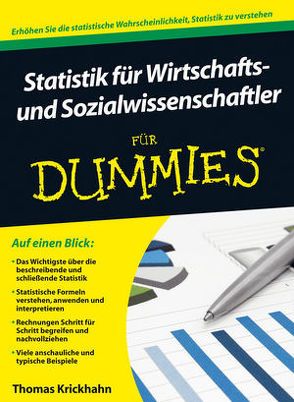 Statistik für Wirtschafts- und Sozialwissenschaftler für Dummies von Krickhahn,  Thomas