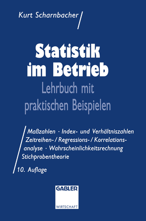 Statistik im Betrieb von Scharnbacher,  Kurt