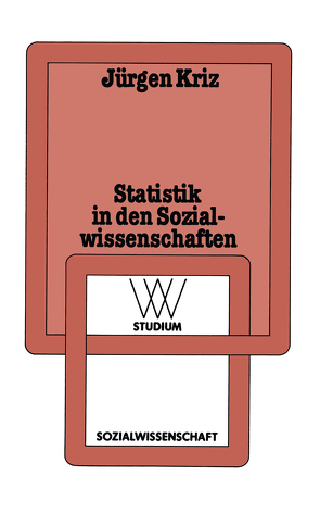 Statistik in den Sozialwissenschaften von Kriz,  Jürgen