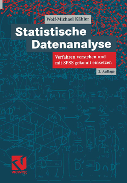 Statistische Datenanalyse von Kähler,  Wolf Michael