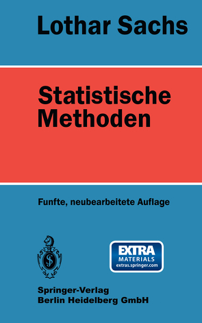 Statistische Methoden von Sachs,  Lothar