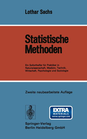Statistische Methoden von Sachs,  Lothar